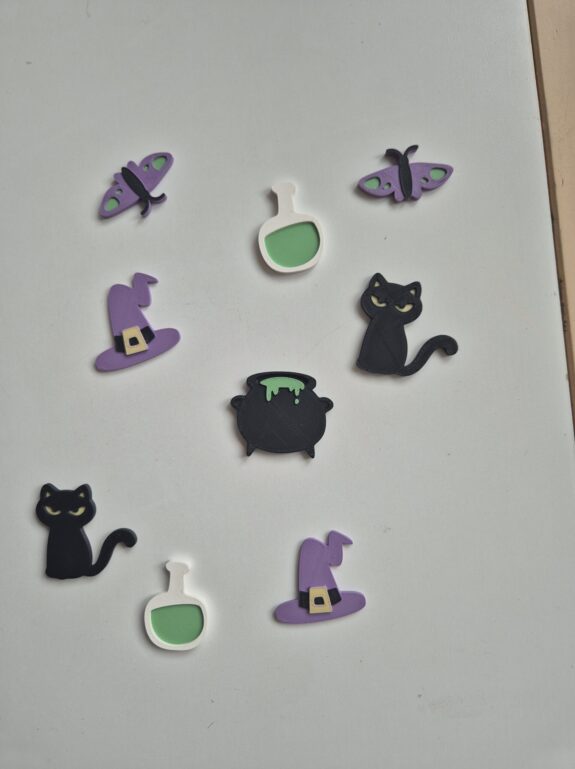 Halloweeni templid (10 tk)